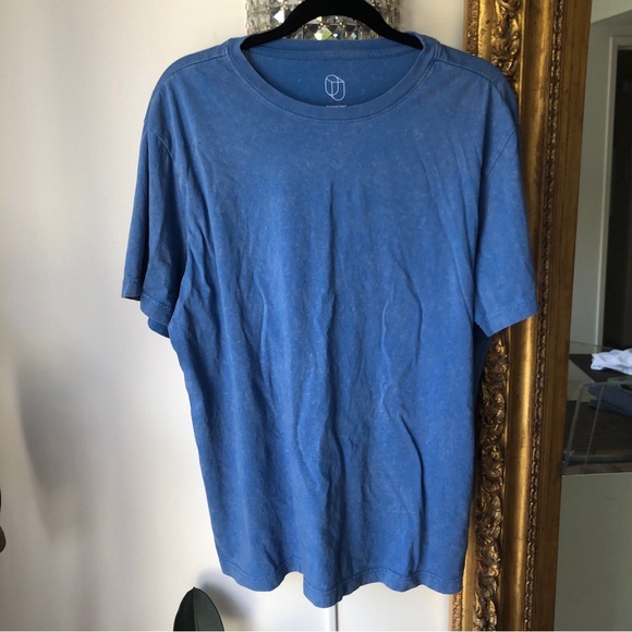 Original use crewneck Blue Men's T-Shirt size large - Picture 1 of 4